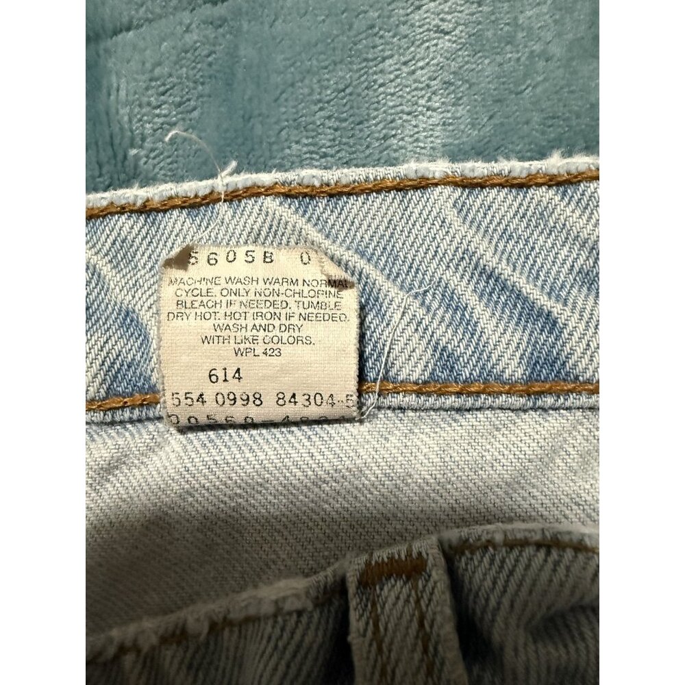 Vintage Levis 560 Jeans Mens‎ 34x32 Loose Fit Tapered Leg Made USA 90s Y2K - Picture 4 of 9